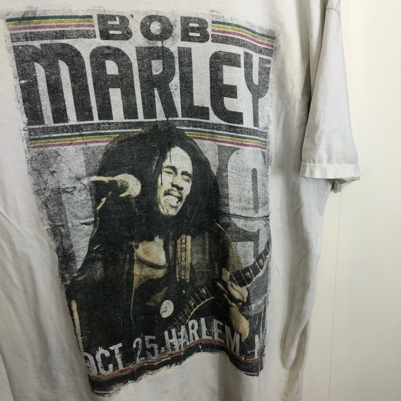 Bob Marley Distressed Philocos T-Shirt Sz XL - Picture 5 of 16